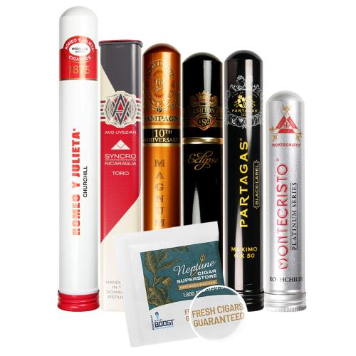 All Tubes, 6-cigar Sampler