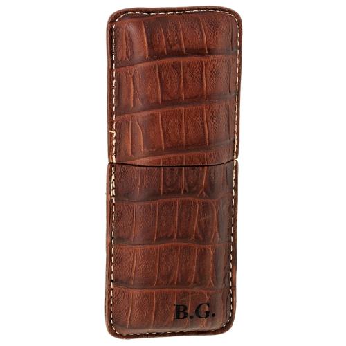 Bucklup 2 Finger Leather Cigar Case