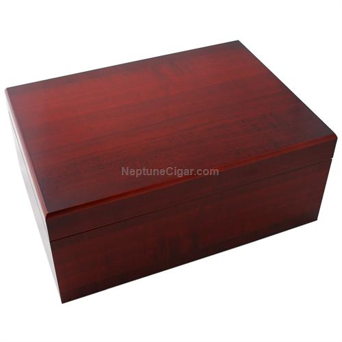 75-Cigar Desktop Wood Humidor