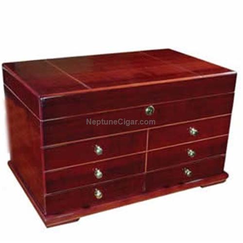 300-Cigar The Landmark Humidor with Drawers