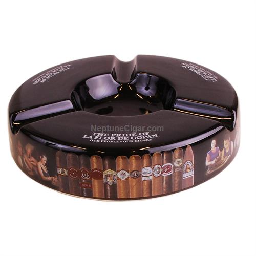 People of La Flor 3-Cigar Ashtray