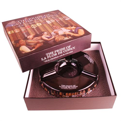 People of La Flor 3-Cigar Ashtray