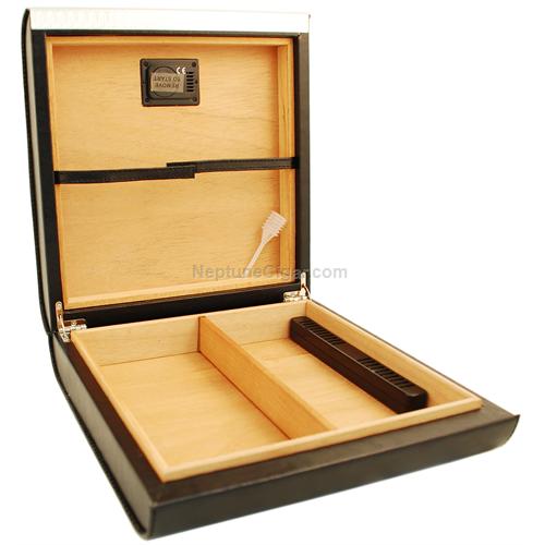20-Cigar Leather Travel Humidor MARQ