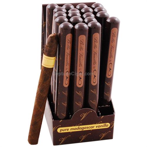 CAO Flavours Bella Vanilla Tubos 4 3/4 * 30, Box of 20
