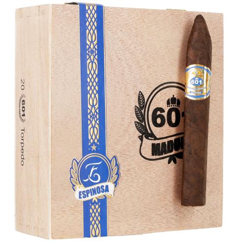 601 Maduro Box Press Torpedo 6 1/8 * 52