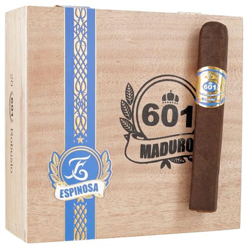 601 Maduro Box Press Robusto 5 1/4 * 52