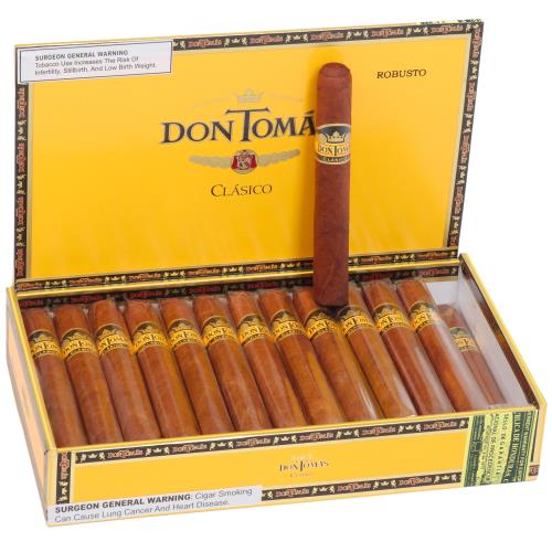 Don Tomas Clasico Robusto 5 1/2 * 50, Box of 25