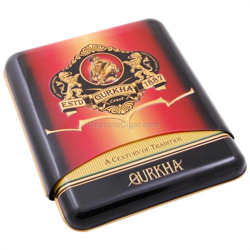 Gurkha Crest Metal, 5-cigar sampler