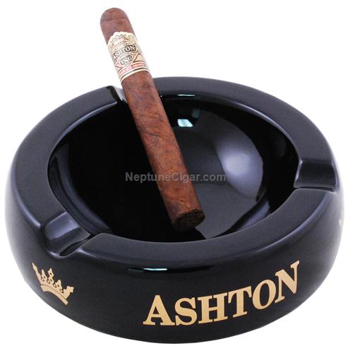 Ashton Black Small Ashtray