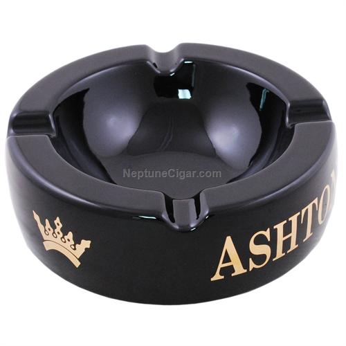 Ashton Black Large Ashtray