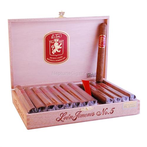 Leon Jimenes No. 5 5  * 38, Box of 25