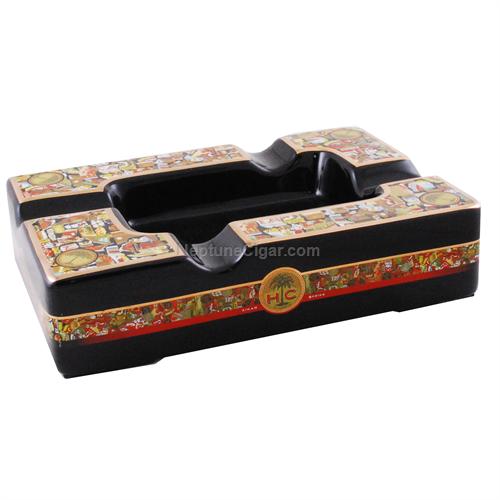 XIKAR HC Ceramic Ashtray, Black