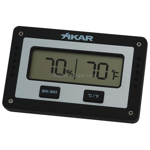 XIKAR PuroTemp Rectangular Hygrometer 833XI