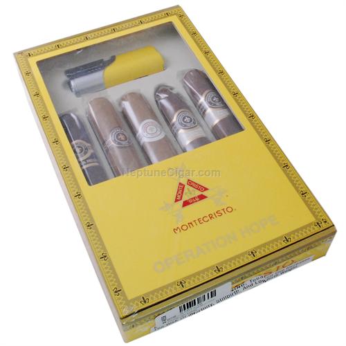 Montecristo 2011 Operation Hope Sampler with Lighter