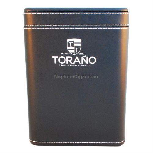 Torano 6-Cigar Leather Travel Humidor
