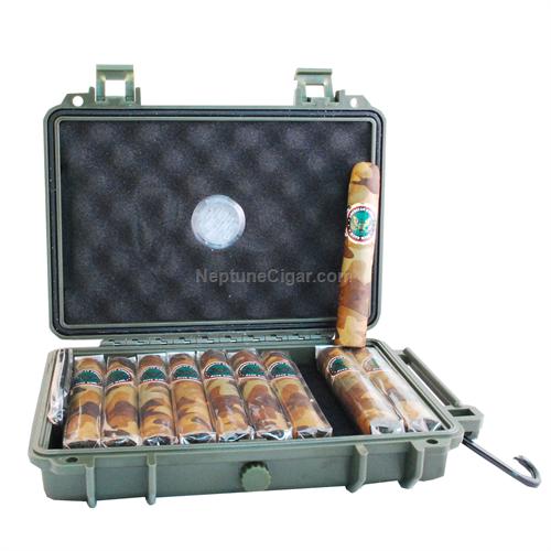 American Eagles Cigar and Travel Humidor Gift Set