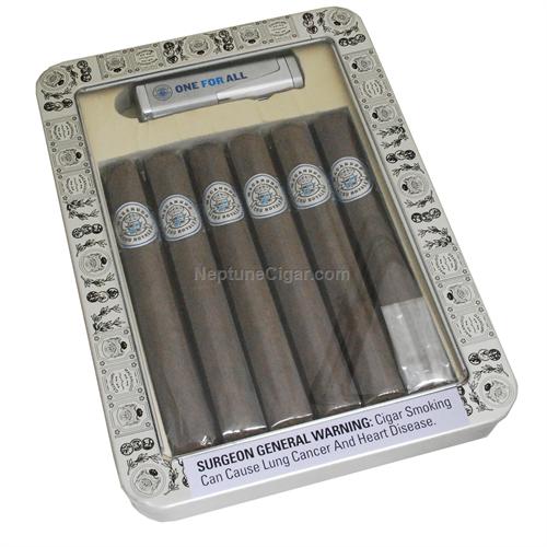 Macanudo Cru Royale Collection with Lighter, 6-Cigar Sampler