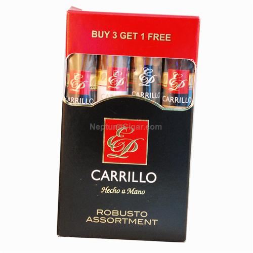 EP Carrillo Robusto Assortment, 4-Cigar Sampler