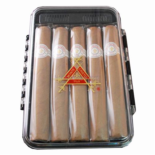 Montecristo White Toro Travel Case, 5-Cigar Sampler