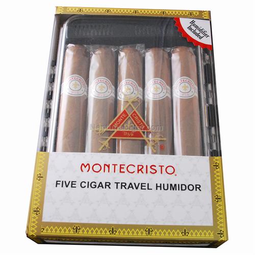 Montecristo White Rothchilde Travel Case, 5-Cigar Sampler