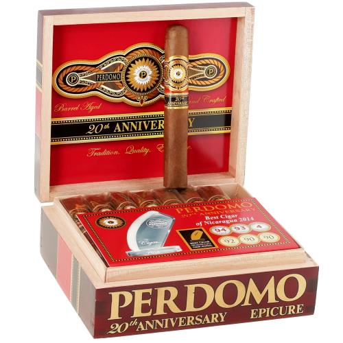 Perdomo 20th Anniversary Sun Grown E656 6  * 56