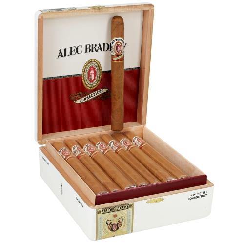 Alec Bradley Connecticut Churchill 7  * 50, Box of 24
