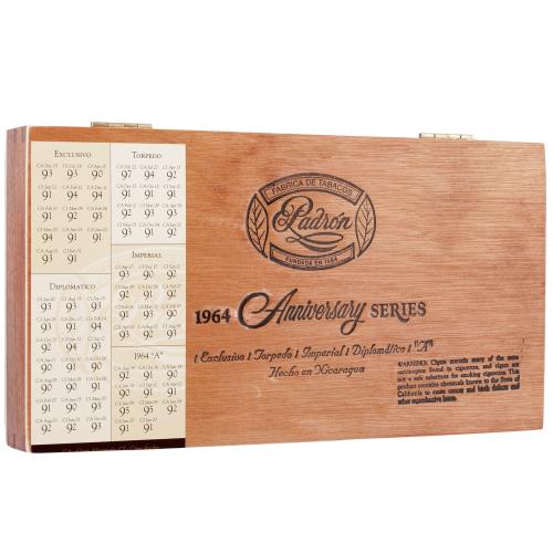 Padron 1964 Anniversary Natural, 5-Cigar Sampler