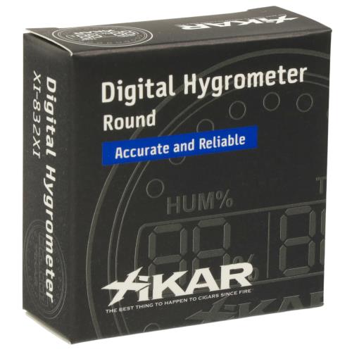 XIKAR PuroTemp Round Hygrometer 832XI