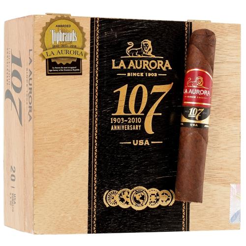 La Aurora 107 Maduro Robusto 5  * 50