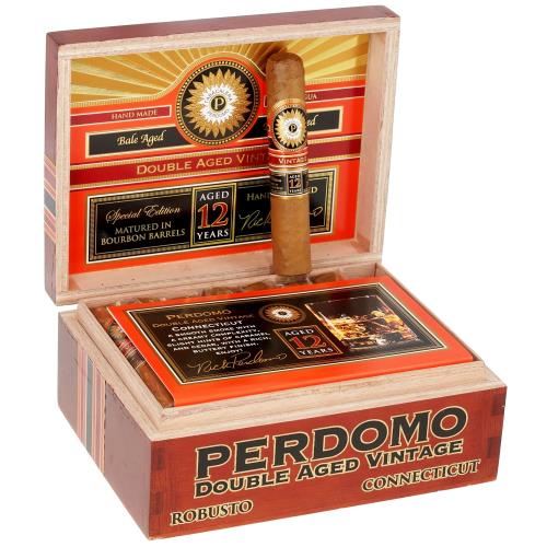 Perdomo Double Aged 12 Year Connecticut Robusto 5  * 56