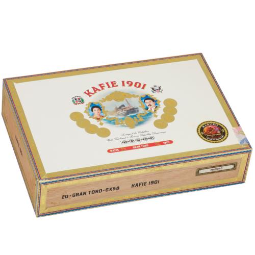 Kafie 1901 DF Maduro Gran Toro 6  * 58