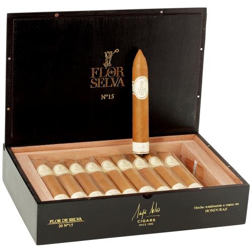 Flor de Selva No. 15 5 1/2 * 54, Box of 20
