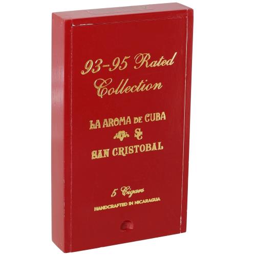 La Aroma de Cuba and San Cristobal 93-95 Rated Assortment, 5-Cigar Sampler