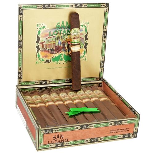 San Lotano Requiem Maduro Churchill 7  * 52