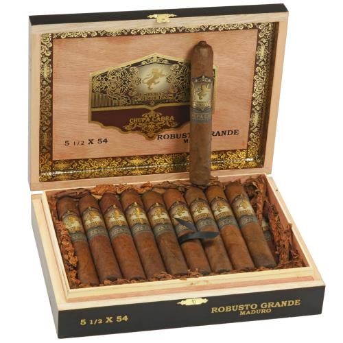 Esteban Carreras Chupacabra Maduro Robusto Grande 5 1/2 * 54, Box of 20