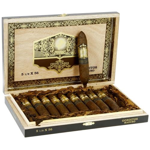 Esteban Carreras Chupacabra Maduro Gorditos 5 1/8 * 56, Box of 10