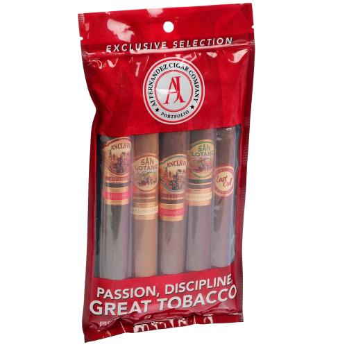 AJ Fernandez Assortment Fresh Pack, 5-Cigar Sampler