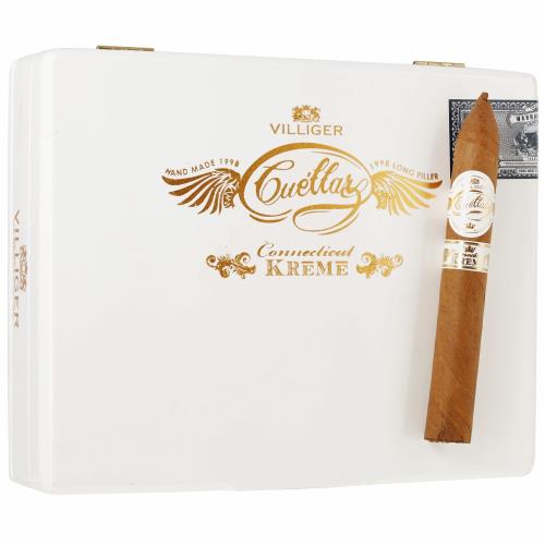 Villiger Cuellar Connecticut Kreme Torpedo 6 1/4 * 52, Box of 20