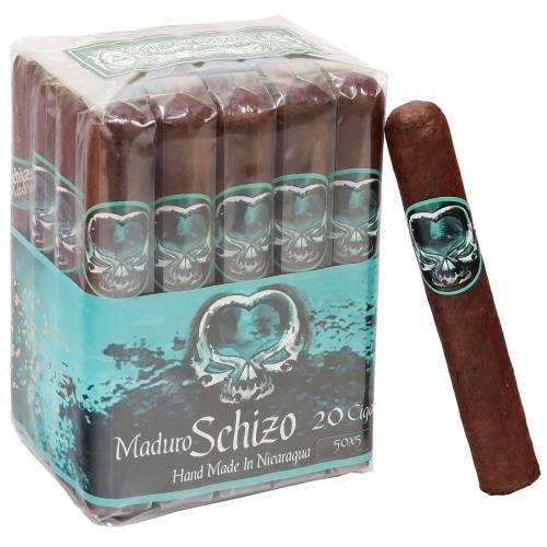 Asylum Schizo Maduro 5x50 5  * 50, Bundle of 20