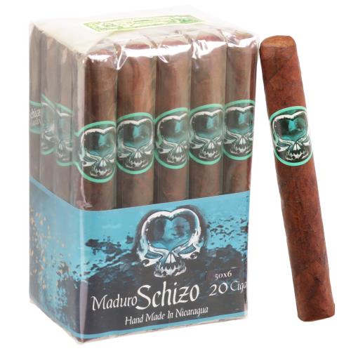 Asylum Schizo Maduro 6x50 6  * 50, Bundle of 20