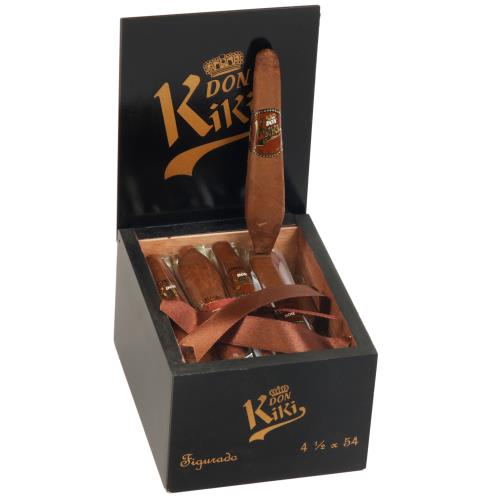 Don Kiki Brown Label Figurado 4 1/2 * 54, Box of 20