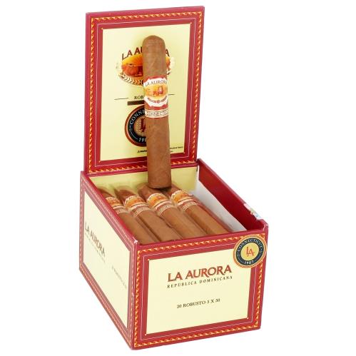 La Aurora 1987 Connecticut Robusto 5  * 50, Box of 20