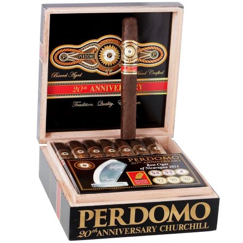 Perdomo 20th Anniversary Maduro C756 7  * 56