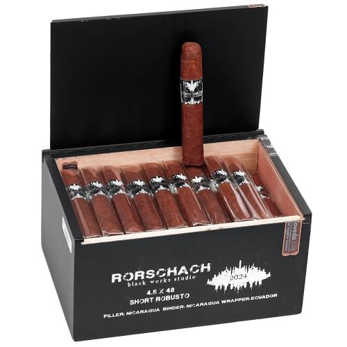 BLK WKS Rorschach Short Robusto 4 1/2 * 48, Box of 50