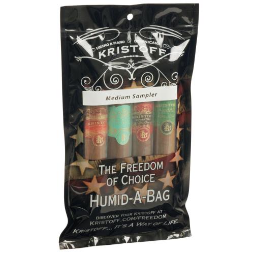 Kristoff Medium Bold Spice 4-Cigar Sampler