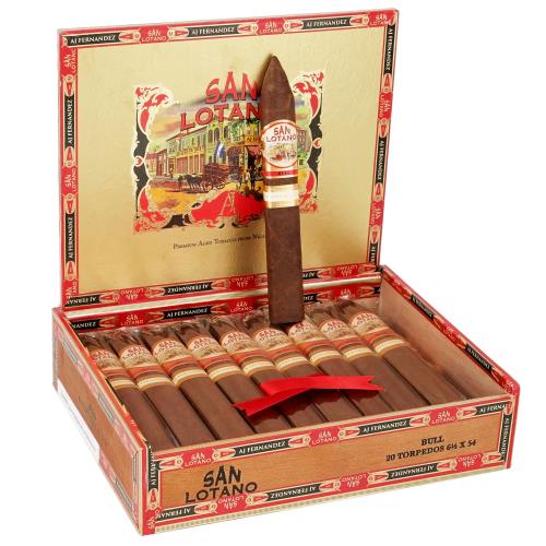 San Lotano The Bull Torpedo 6 1/2 * 54, Box of 20