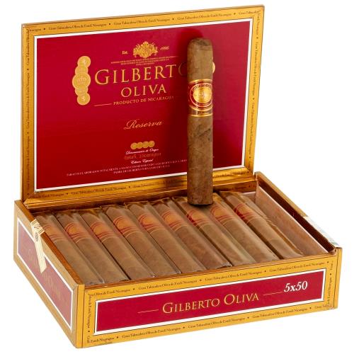 Gilberto Oliva Reserva Robusto 5  * 50, Box of 20