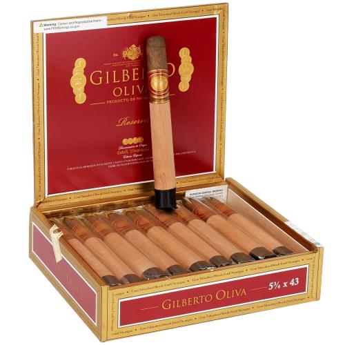 Gilberto Oliva Reserva Corona 5 3/4 * 43, Box of 20
