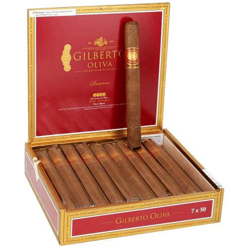 Gilberto Oliva Reserva Churchill 7  * 50, Box of 20