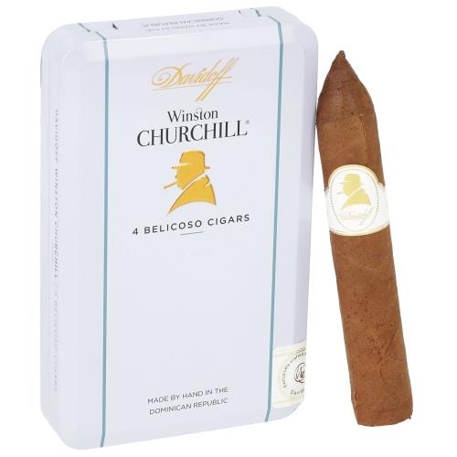 Davidoff Winston Churchill Belicoso 41/2 * 46, Pack of 4